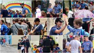 Primo giorno di scuola... anche per i Carabinieri (VIDEO + FOTO)