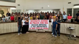Abramo CC: i lavoratori in sciopero chiedono la presenza di Occhiuto