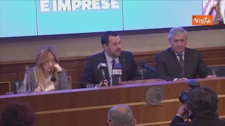 Coronavirus, Meloni-Salvini-Tajani presentano le proposte a tutela di famiglie ed imprese (VIDEO)