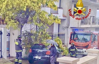 Maltempo nel crotonese, gli interventi dei VVFF