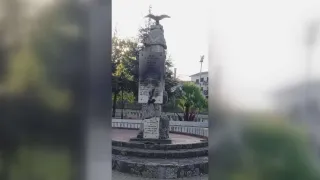 Atto vandalico a San Nicola Arcella: a fuoco la corona di fiori del 4 Novembre