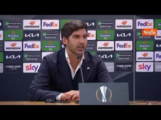 Europa League, Fonseca: "Dispiace assenza tifosi allo stadio, si meritano questo momento"