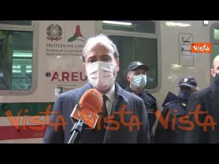 Covid, a Termini arriva il treno sanitario. Battisti (Ad FS Italiane): “Tecnologia unica”