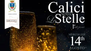 Crotone, il 14 agosto l'appuntamento con "Calici sotto le stelle"