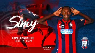 Serie B, Simy (Fc Crotone) è il capocannoniere del campionato cadetto