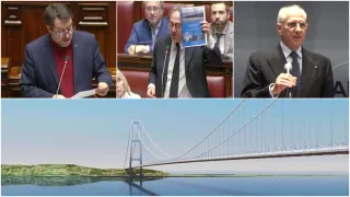 Ponte sullo Stretto: botta e risposta Salvini-Bonelli-Ciucci