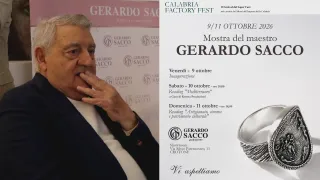L'arte di Gerardo Sacco protagonista del Calabria Factory Fest