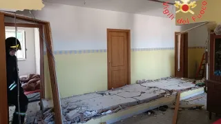 Esplosione per una fuga di gas in un'abitazione a Mirto Crosia: due i feriti