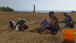 Nuova campagna di scavi nell'area sacra di Capocolonna