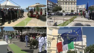 VIDEO | Festa della Repubblica: dal mare si guarda al passato doloroso con la speranza del futuro