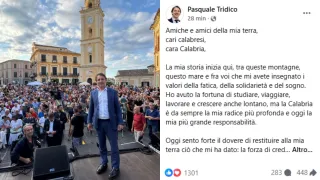 VERSO LE REGIONALI | Pasquale Tridico scende in campo e scioglie la riserva