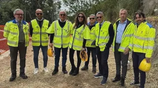 Viadotto "Bisantis", sopralluogo del prefetto De Rosa