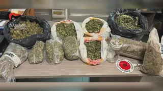 Sorpreso con dieci kg di marijuana: arrestato 19enne reggino