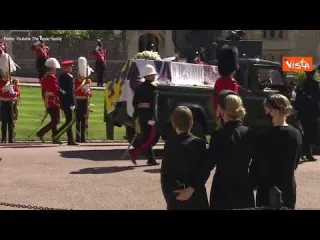 Kate Middleton indossa la collana di Diana ai funerali del Principe Filippo