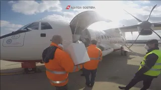 Coronavirus, trasportato in Calabria e Puglia carico di dispositivi di protezione (VIDEO)