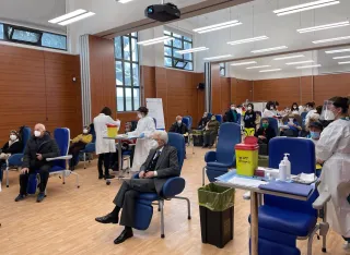 Covid, il presidente della Repubblica Mattarella si è vaccinato allo "Spallanzani" (VIDEO)