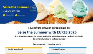 “Seize the Summer with EURES 2026”, al via il recruiting