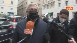Indagato Cesa, Tajani (FI): «Ho letto le carte, sono assolutamente convinto della sua estraneità» (VIDEO