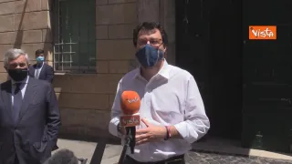 Salvini: «Il 2 giugno in piazza senza bandiere per difendere gli italiani» (VIDEO)
