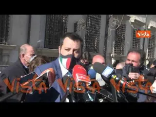 Salvini: “Draghi condivide percorso di riaperture. Spero che altri siano d’accordo”