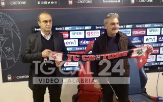 CALCIO SERIE B | Pasquale Marino sulla panchina del Crotone: "L'obiettivo è ridare equilibrio e serenità alla squadra"