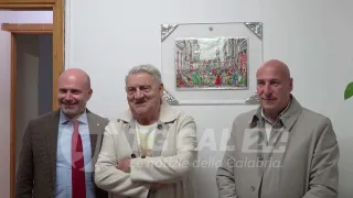 Gerardo Sacco dona le "Nozze di Cana" al Comune di Crotone