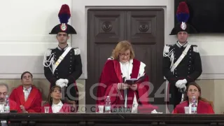 Inaugurato l'anno giudiziario, Reillo: "L'attività penale è incentrata quasi tutta sui reati mafiosi"