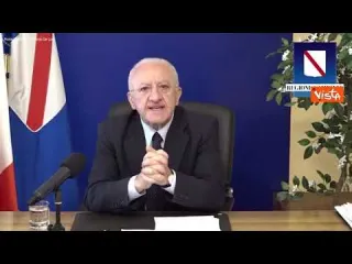 De Luca: "Con 70mila vaccini al giorno e due milioni al mese a fine estate siamo fuori dal calvario"