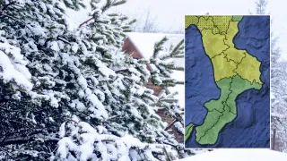 In arrivo nevicate, venti forti e mareggiate: allerta gialla in Calabria