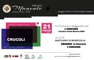 Ritorna il Premio Manente: Crucoli ricorda "Checco" a 20 anni dalla scomparsa