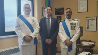 Crotone: Piacenza (Autorità Portuale) accoglie il nuovo comandante Mazza
