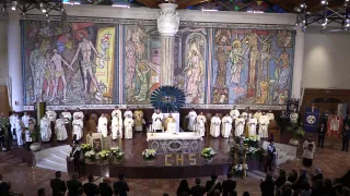 Accesa la lampada votiva di San Francesco di Paola
