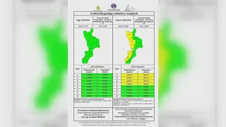 Maltempo: prevista pioggia sulla Calabria ed allerta gialla sulla fascia tirrenica