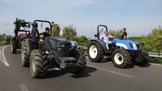 Protesta degli agricoltori nel Lametino, il presidio non si ferma