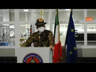 Figliuolo: "L'ospedale alla fiera di Bari mi ha emozionato"
