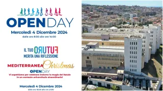 UniRC | Open day e "Mediterranea Christmas" il 4 dicembre