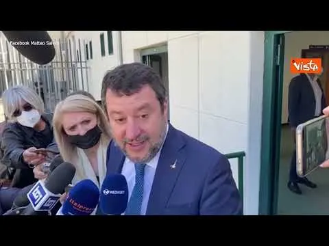 Processo Open Arms, Salvini a Palermo: "Nessuna preoccupazione, ho fatto il mio dovere"