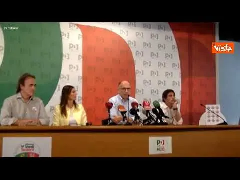 Accordo Pd-Verdi e Sinistra italiana, Letta: Necessario, legge elettorale penalizza solitudine
