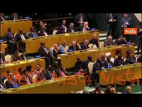 Meloni all'Assemblea Generale dell'Onu, ecco le immagini