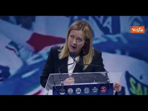 Meloni: "È finita l'Italia che fa la forte coi deboli e la debole coi forti"