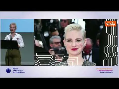 Expo, Bebe Vio al Bie: "Roma appartiene al mondo, mi ha dato seconda occasione"