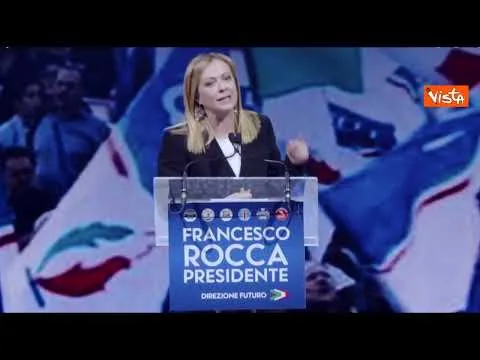Meloni: "Puoi sempre fare differenza se ci metti dedizione e coraggio"