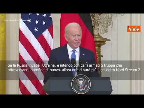 Biden: "Se Russia invade Ucraina stop al gasdotto Nord Stream 2"