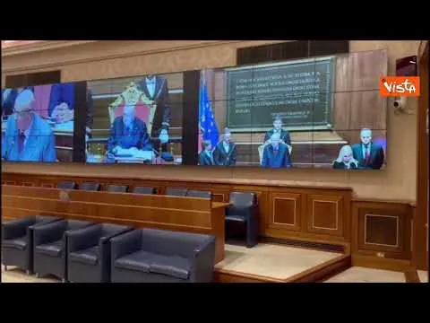L'allestimento della camera ardente del Presidente Emerito Giorgio Napolitano al Senato