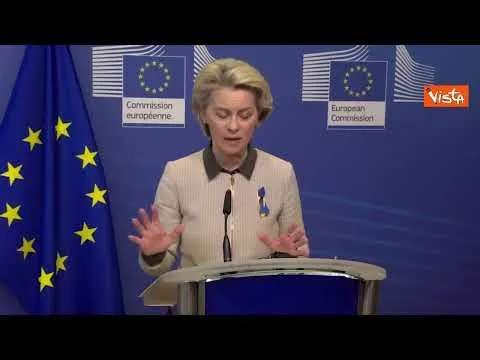 Von der Leyen con Draghi a Bruxelles: "Stop dipendenza energetica da Russia"