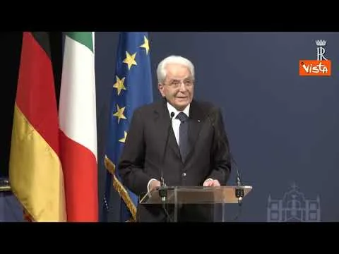 Mattarella: "Italia e Germania insieme per soluzioni migliori a sfide complesse"