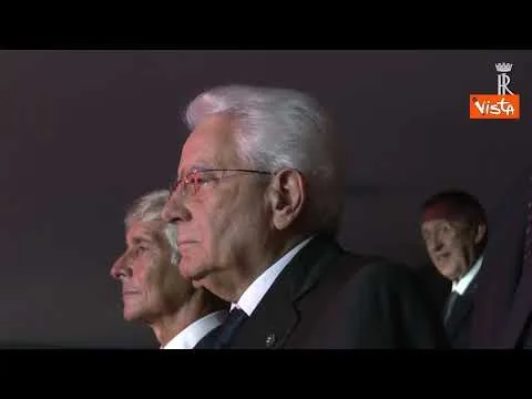 Europei volley, applausi a Mattarella al Palaeur per finale Italia-Polonia