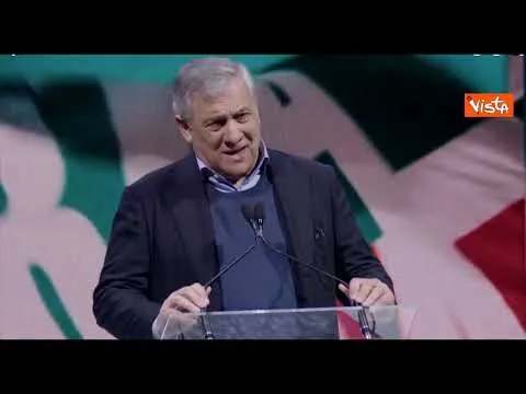 Tajani: "Centrodestra unito non è matrimonio interesse, abbiamo valori e visione comune"