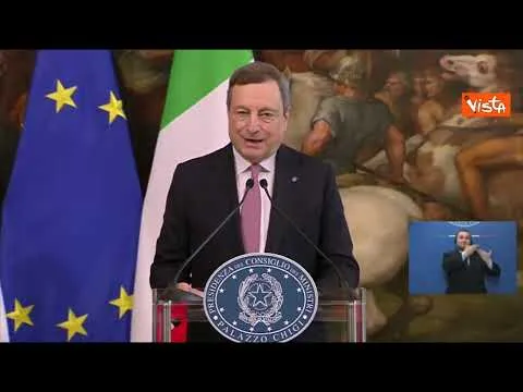 Draghi: "Italia e Olanda unite su Ucraina, fare luce sui crimini di guerra"