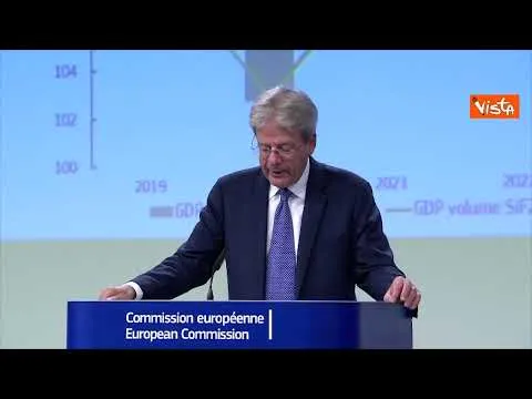 Gentiloni: "Rallenta crescita economica in Ue, ma rimane positiva"